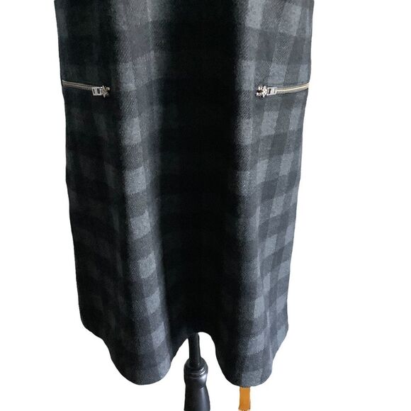 MADEWELL 1937 Buffalo Check Jumper Mini Dress Small - Picture 4 of 12